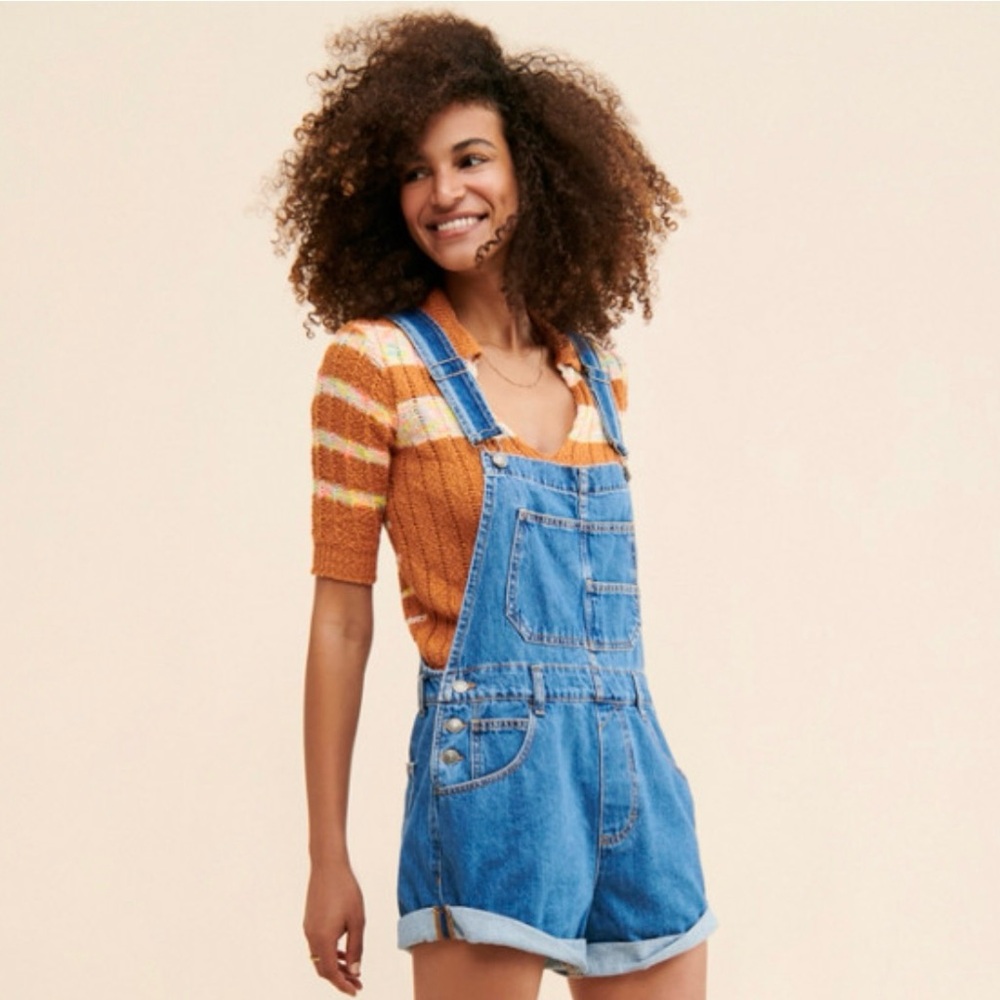 We The Free Ziggy Denim Shortalls
